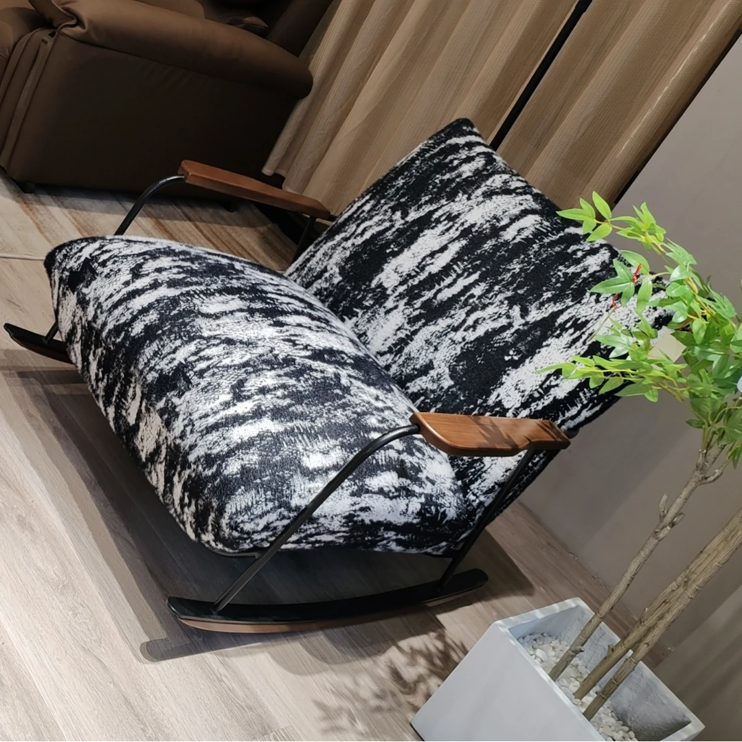 高端意式极简摇摇椅