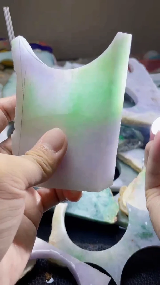 裸石翡翠翡翠A货板料