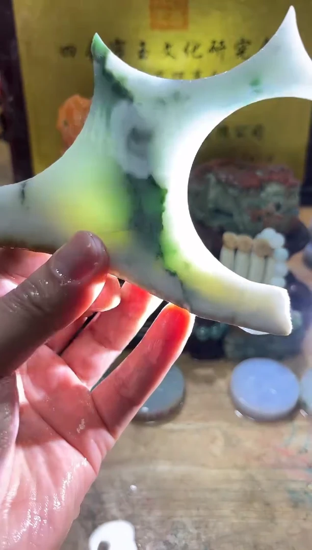 未镶嵌挂件翡翠A货常星6988