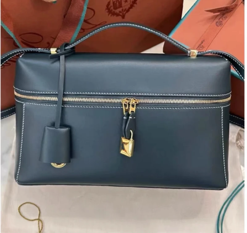 TUANZI【地板王炸】新款手提单肩腋下女包 XKY-23-孔雀蓝