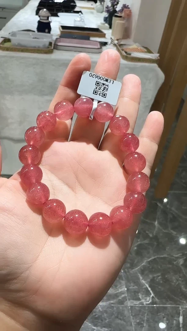 未镶嵌手串石英质玉手串