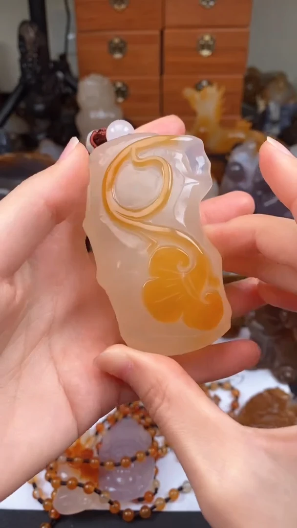 【闪购商品】玛瑙/玉髓颈饰未镶嵌AA