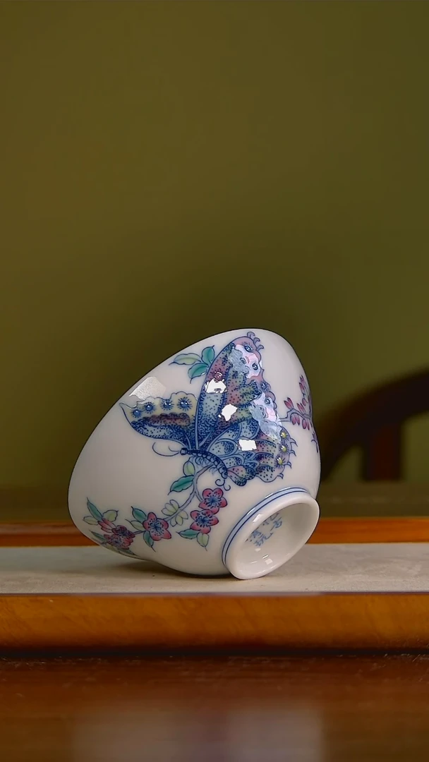 【闪购商品】杯手工手绘杯杯很美丽