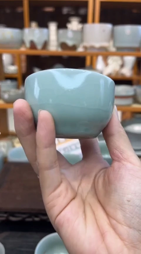 淼*北宋官瓷微瑕小杯子