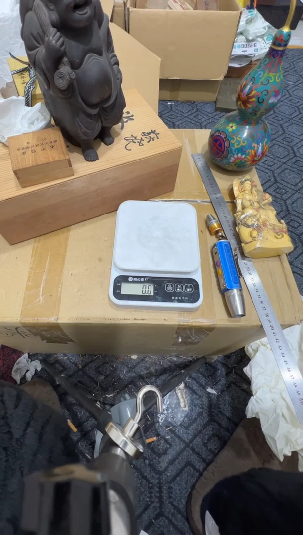 塑料君**玉高缘中古美术工艺品