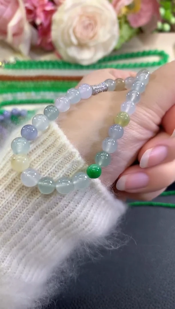 未镶嵌手串翡翠c70多样性一件发货
