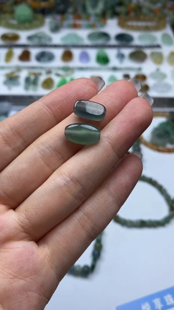 未镶嵌定制翡翠小*儿毛货定制不退不换