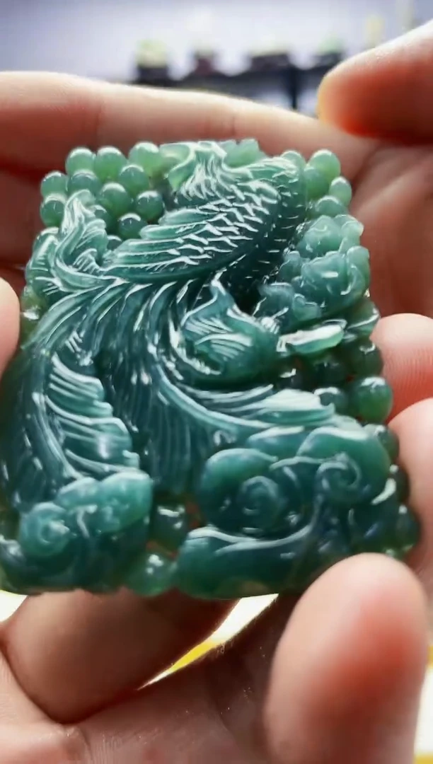 定制翡翠未镶嵌毛货07090293多样性发其一