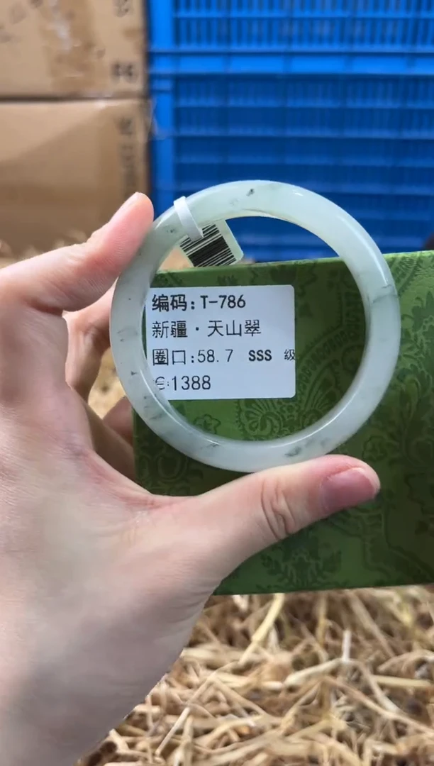 未镶嵌手镯石英质玉T-786