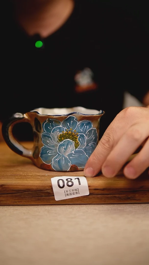 @@陶园瓷舍@@纯手工手绘@高温釉下彩