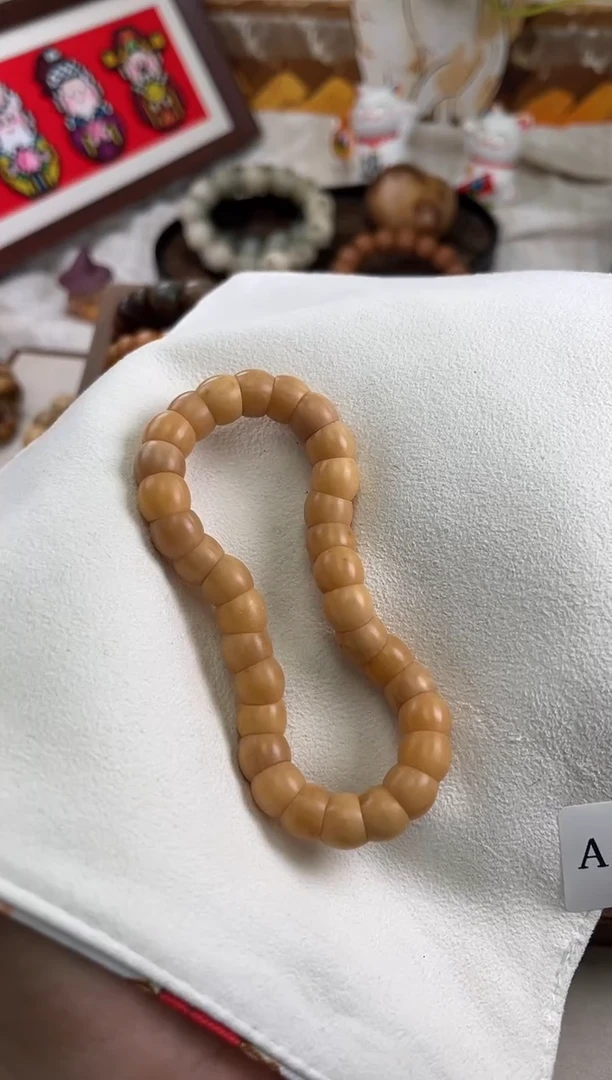 手串菩提根/象牙果霜*漓a447 卡10 干磨83 瑕疵