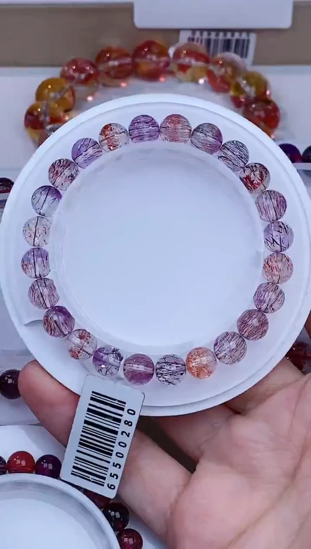 未镶嵌手链水晶仙女超七7m+