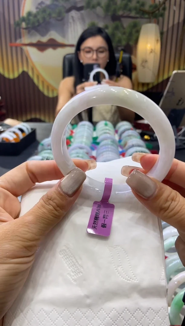 未镶嵌手镯翡翠00004440