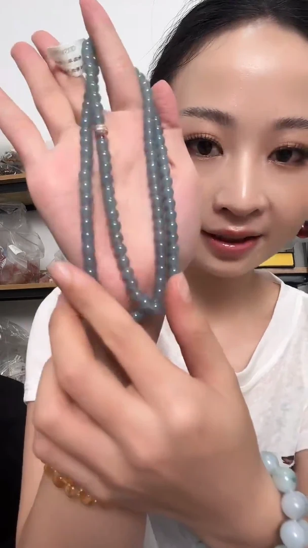 翡翠未镶嵌颈饰珠串2502270007（多样性发货发一件）