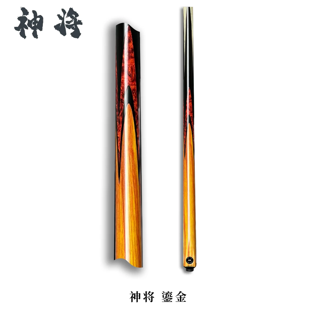 【鎏金02】台球杆爆款小头杆中式-斯诺克通体球杆全新随机剑纹