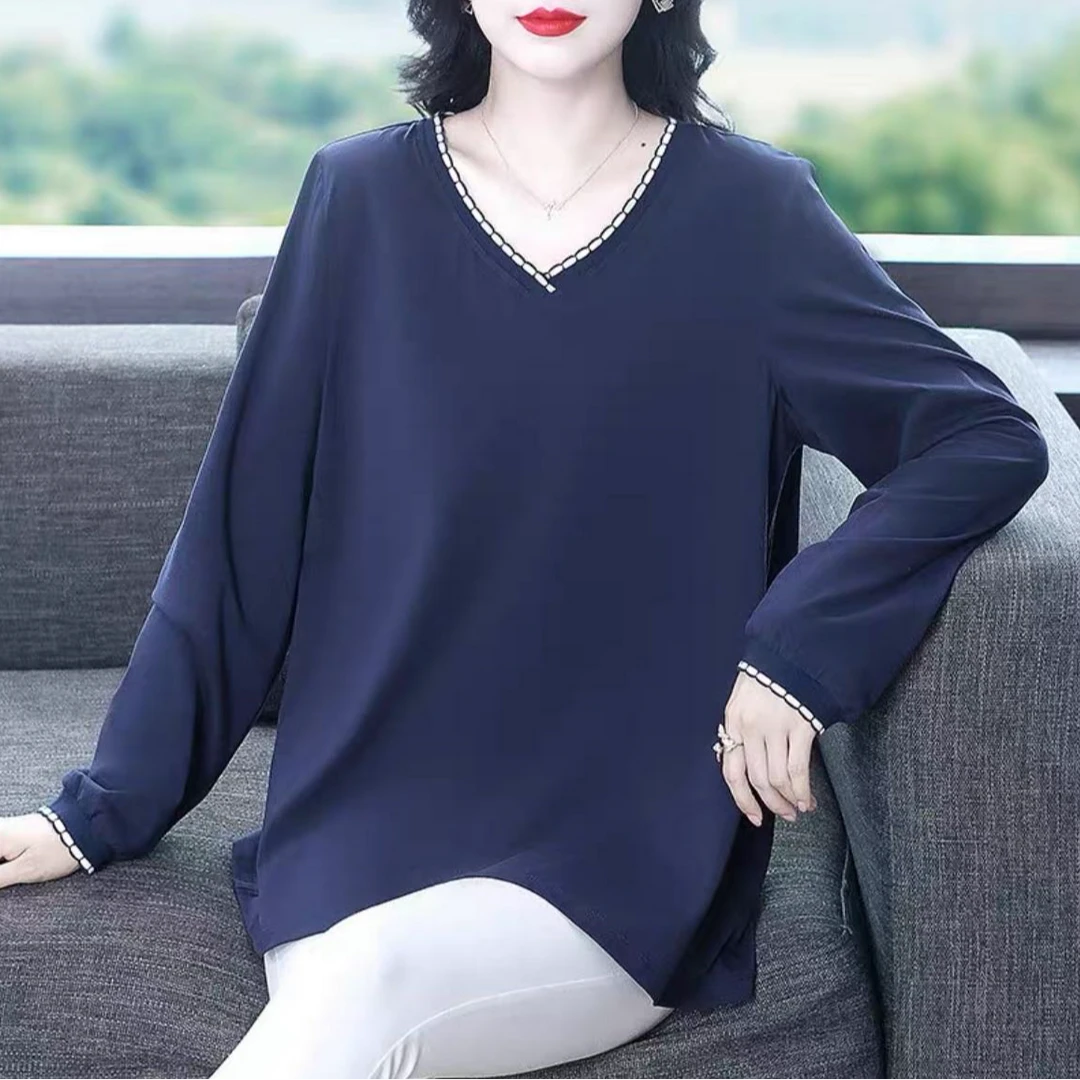 秋季胖妈妈上衣240900