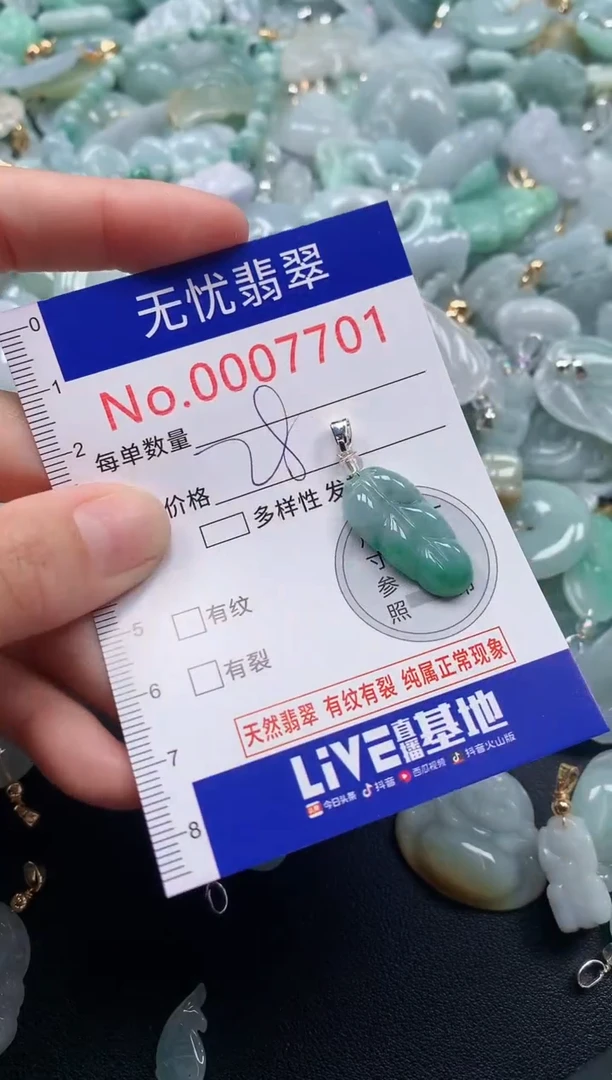 颈饰未镶嵌翡翠7701