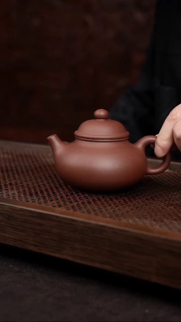 【闪购商品】紫砂茶壶底槽清容天壶