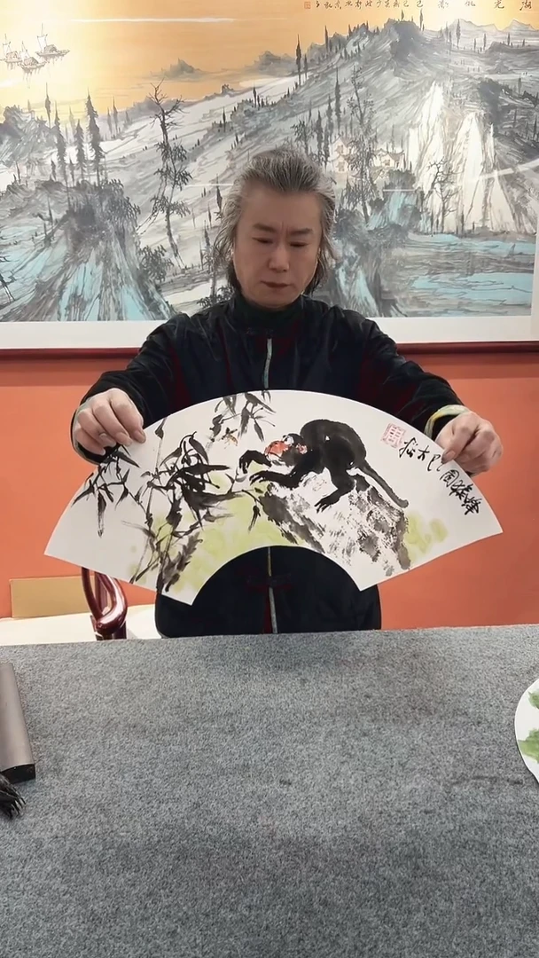 国画周大拙/国画/花鸟