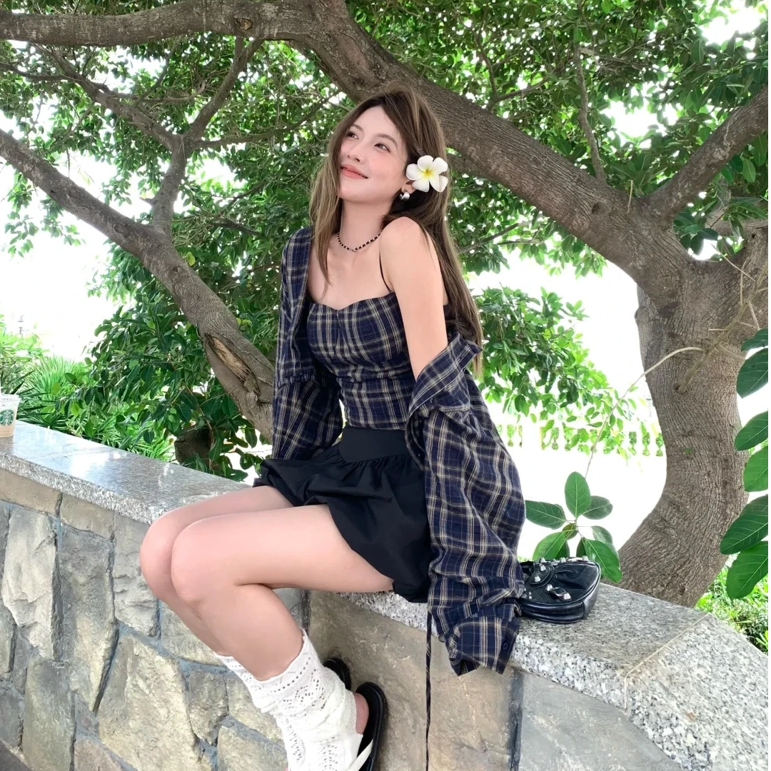 2025夏季新款时尚半身裙气质显瘦洋气休闲百搭性感辣妹短款半身裙