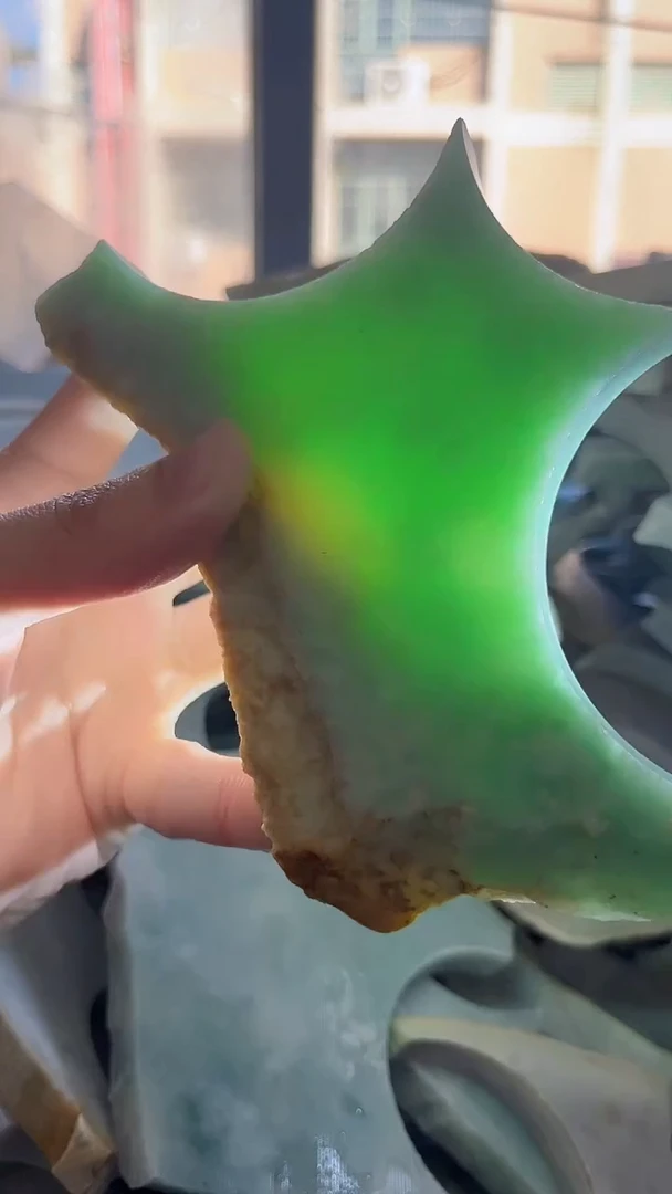 裸石翡翠狐**姐天然缅甸翡翠A货994