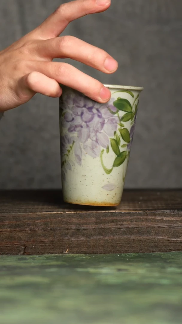【闪购商品】杯青诗手工手绘瓷器