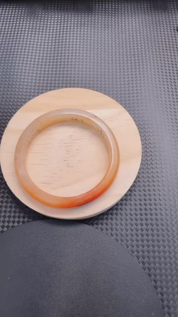 【闪购商品】和田玉手镯未镶嵌44圈口54.3正圈