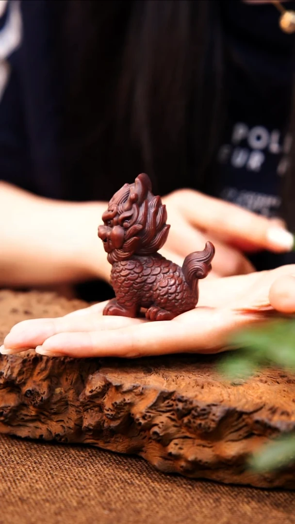 茶杯紫砂原矿紫砂茶宠