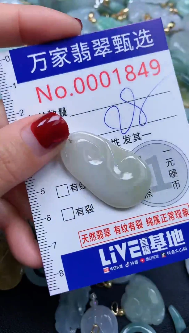 吊坠(不含链)未镶嵌翡翠1849