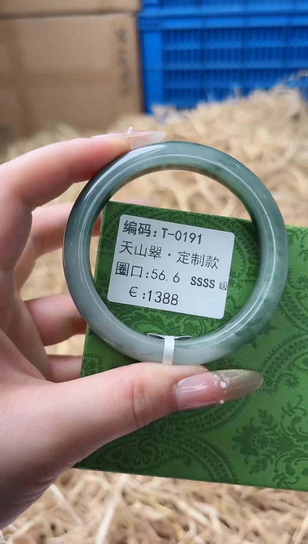 未镶嵌手镯石英质玉T-0191
