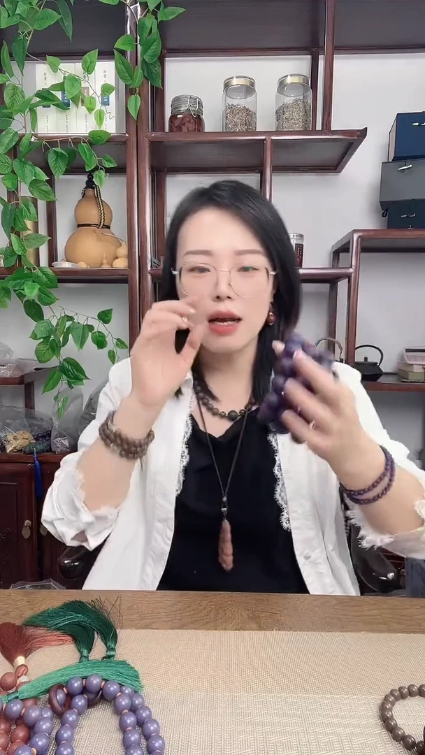 泥塑紫气东来的手串