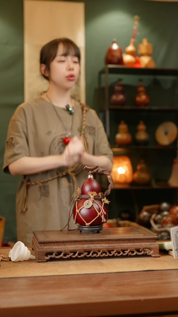 191号精品天然大漆酒葫芦一物一拍~