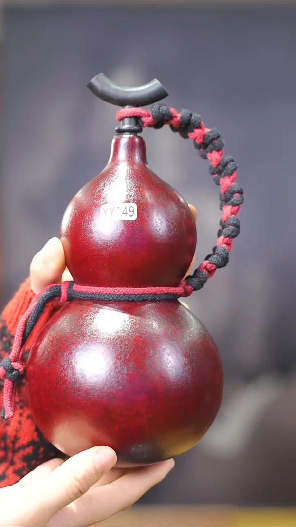 【闪购商品】YY149大漆酒葫芦不包手串及旋转底座