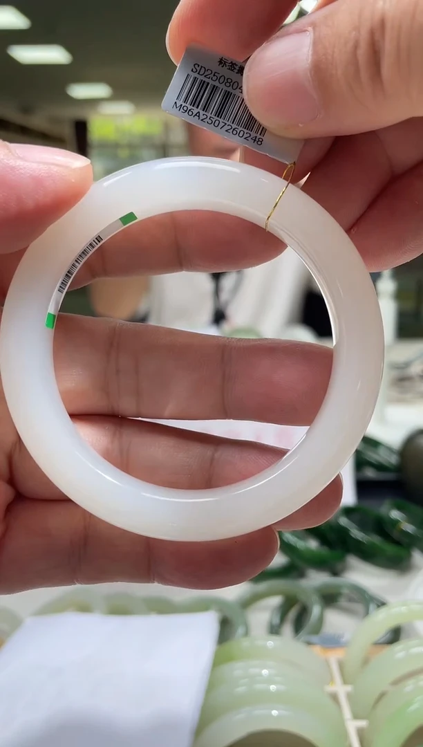 未镶嵌手镯和田玉58-59圈口 0248