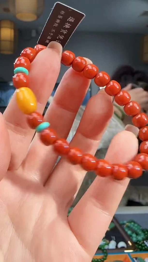 颈饰未镶嵌南红玛瑙1