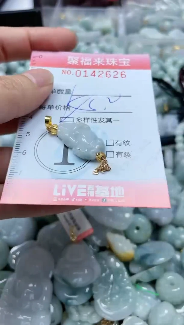 【闪购商品】翡翠未镶嵌颈饰闪购0142626多样性发其一