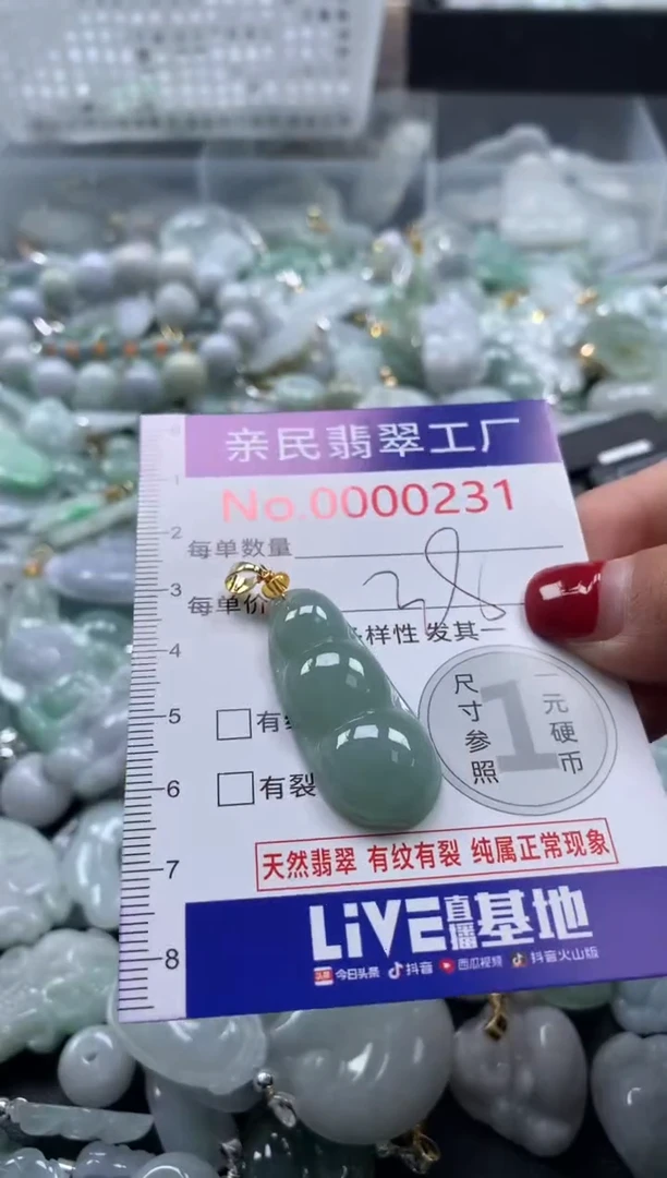 吊坠(不含链)未镶嵌翡翠231