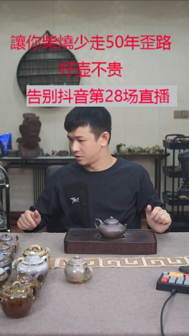 茶壶紫砂宜兴紫砂柴烧