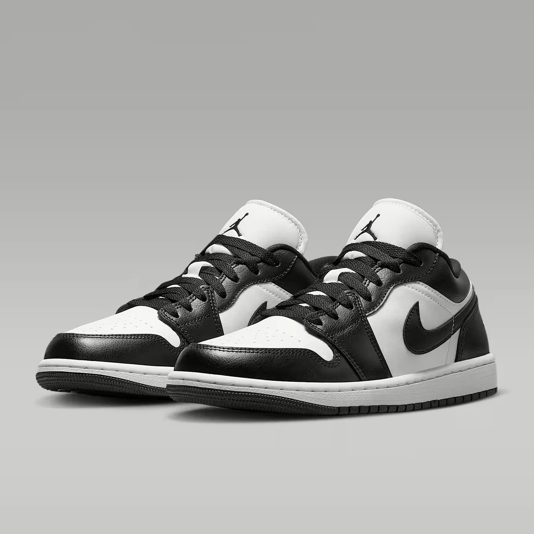 NIKE/耐克【乔丹专属】官方正品AJ1男女同款黑白熊猫低帮DC0774-101
