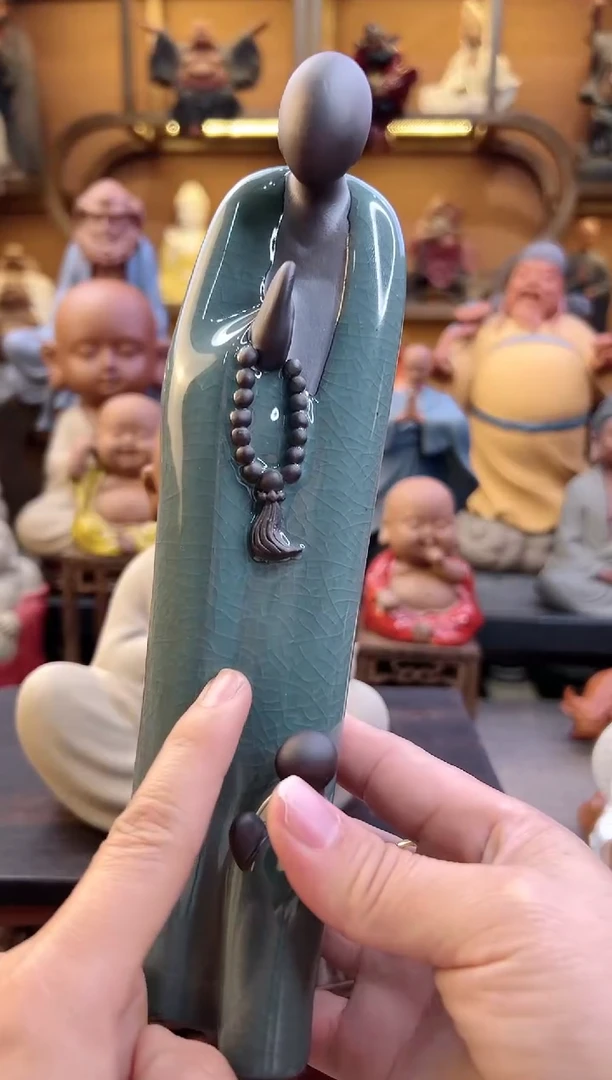 紫砂茶宠器闵茶宠摆件