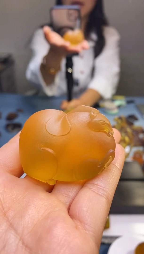 【闪购商品】琥珀颈饰未镶嵌SN12-70（唐马）