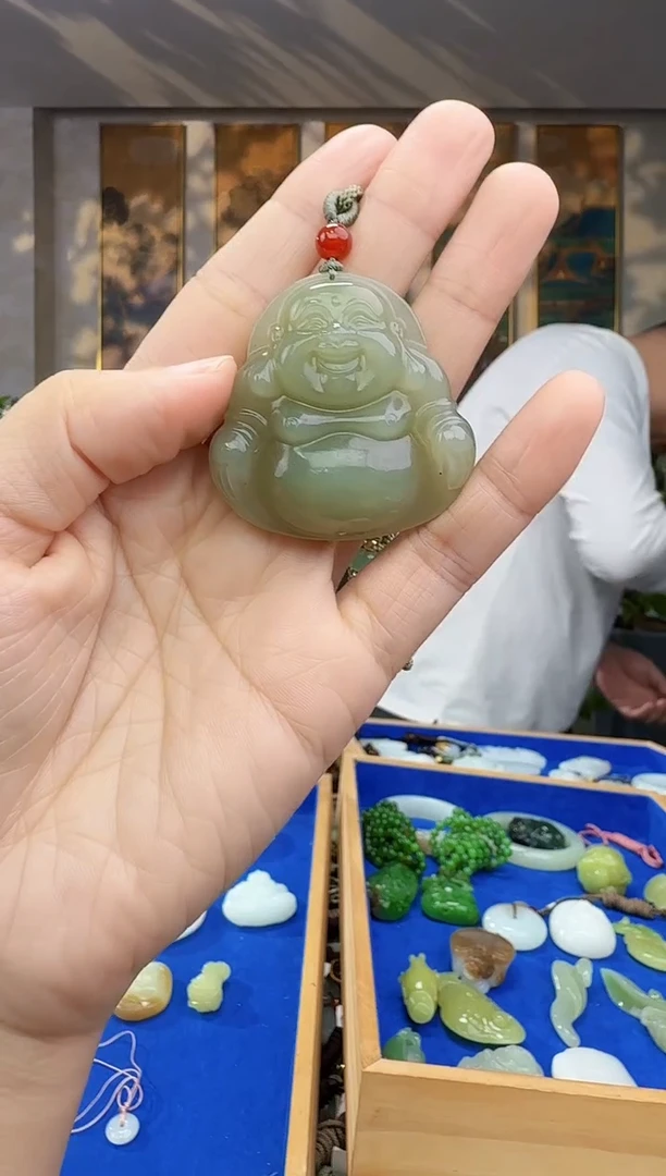 未镶嵌和田玉挂件拍一发一