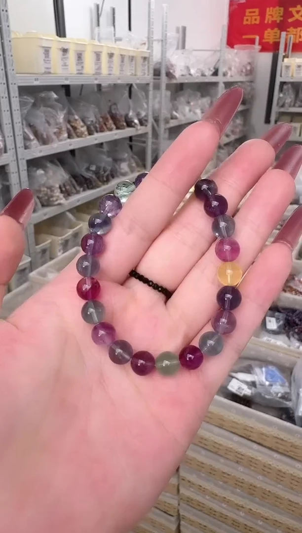 未镶嵌手串萤石FYD-B108FYD-B108FYD-B108