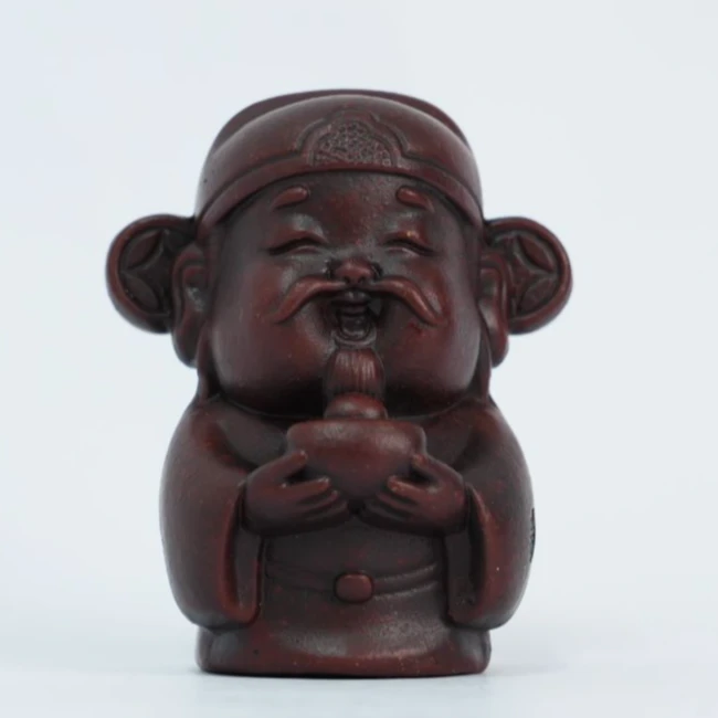 宜兴紫砂     紫   福星