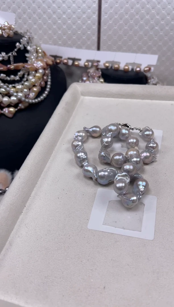 未镶嵌项链淡水珍珠【纯恬饰品】