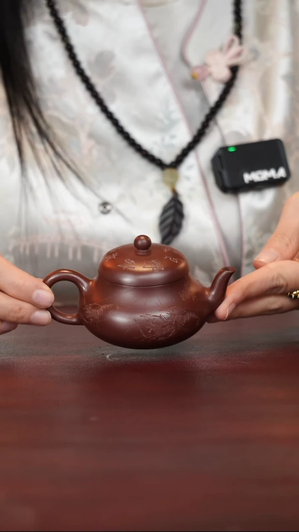 茶壶紫砂吴琴芳--手工--君德