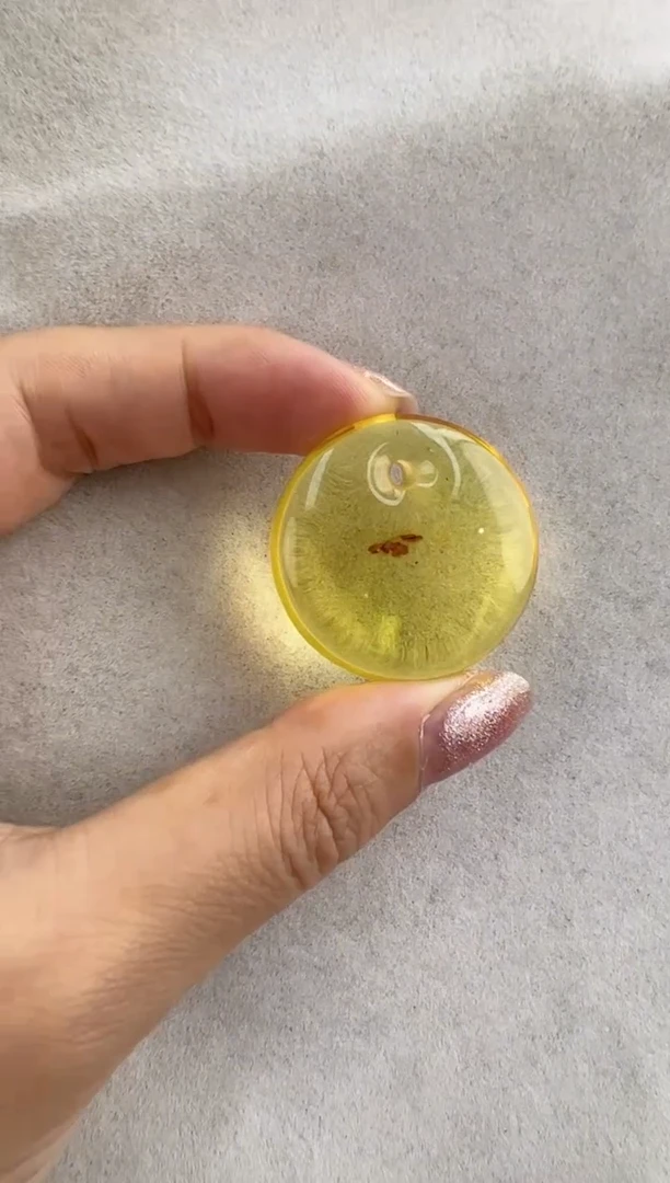 【闪购商品】琥珀裸石未镶嵌10201130-吊坠