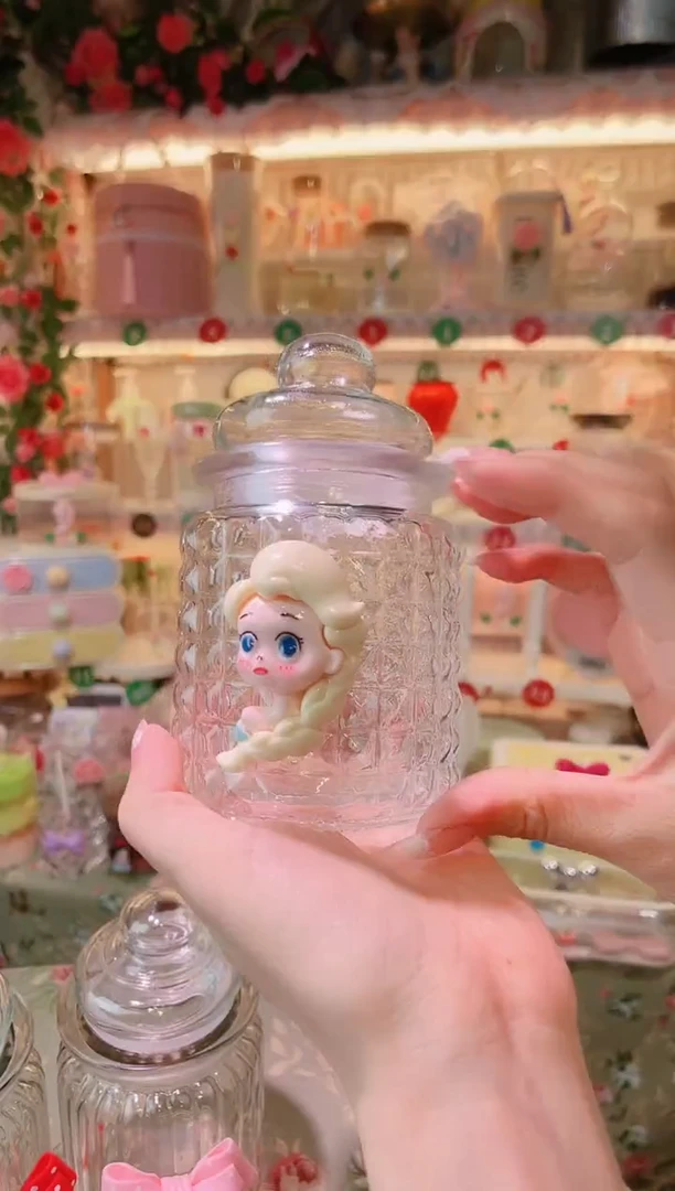 摆件品质好发货快放心拍！公主密封罐