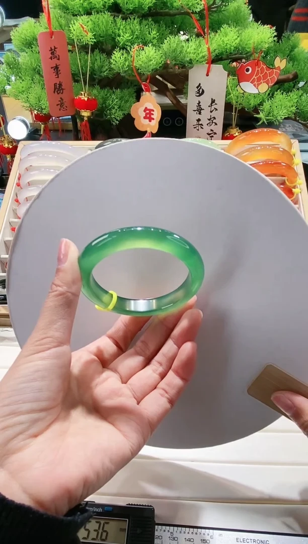 【闪购商品】玛瑙/玉髓手镯未镶嵌23-53.8