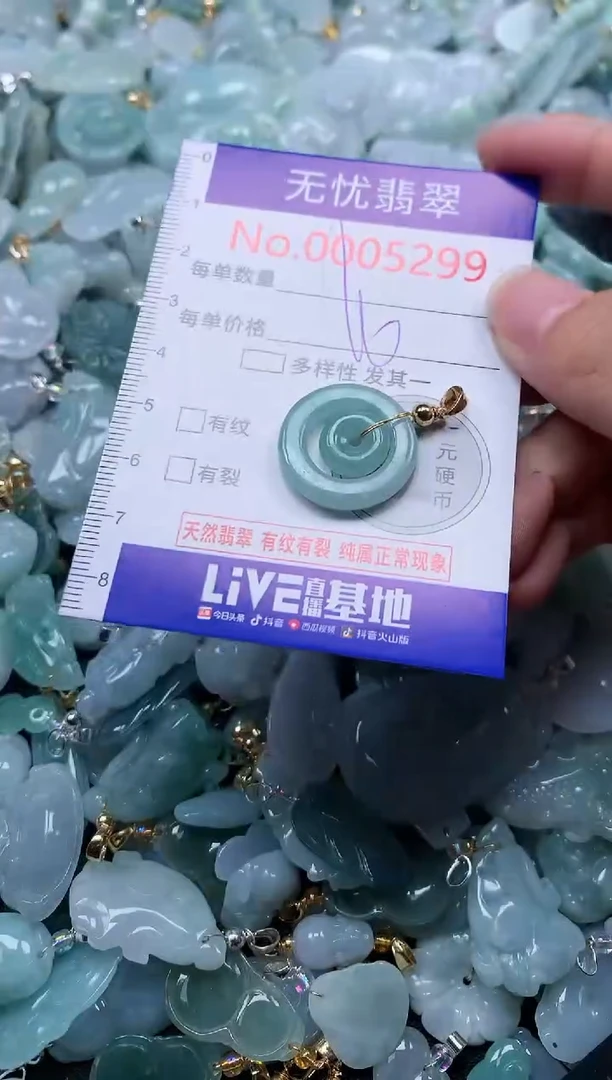 颈饰未镶嵌翡翠5299